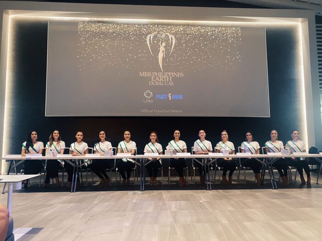 Miss Earth Philippines Dubai - Press Conference